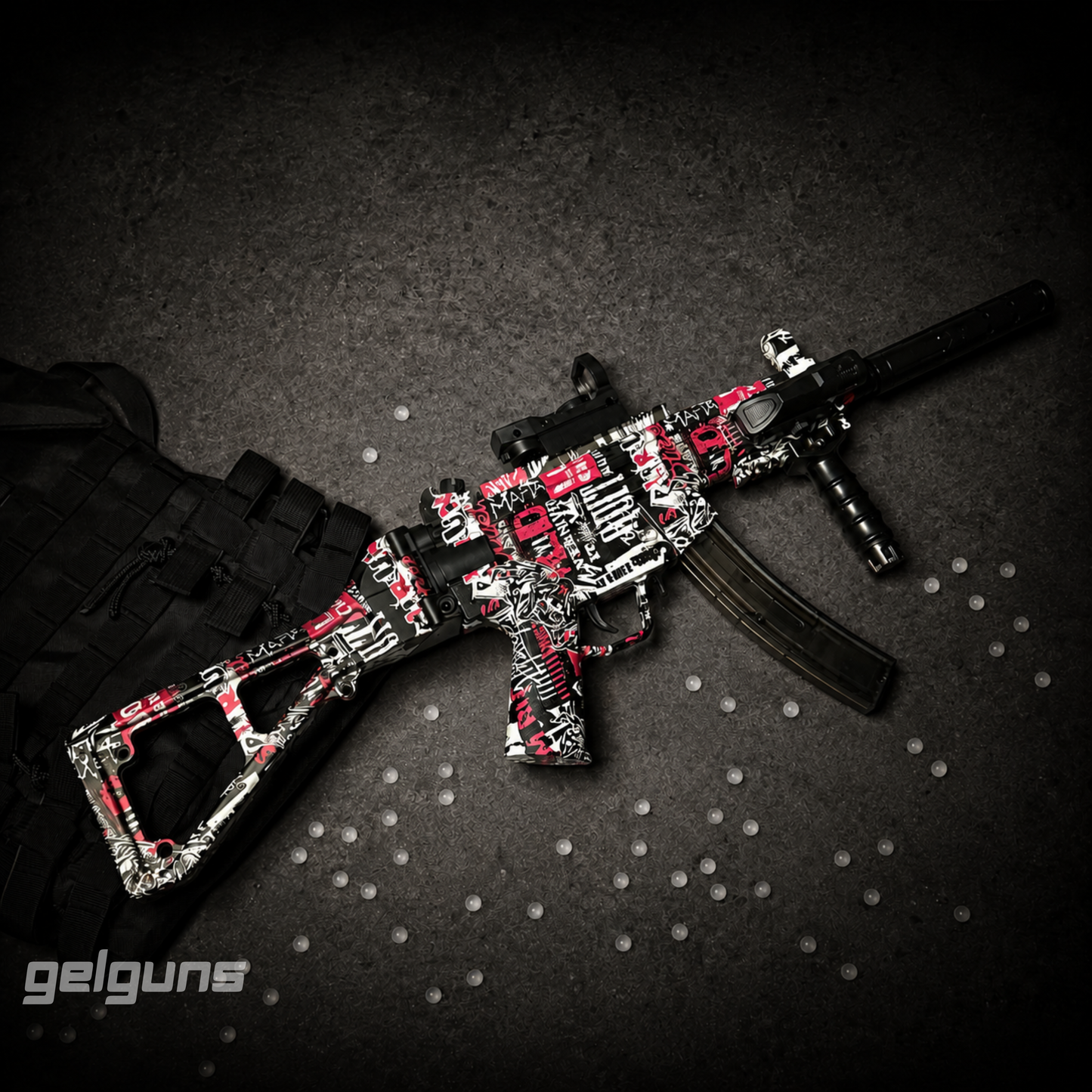 MP5K Geelipommittaja