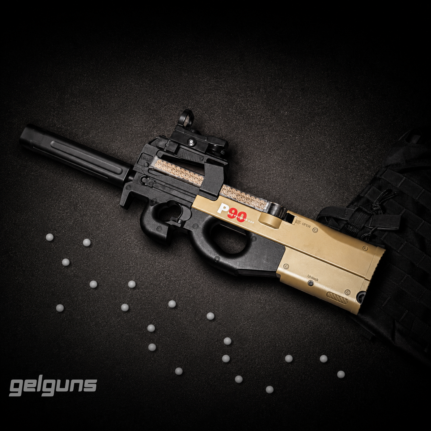 P90 Geelipommittaja
